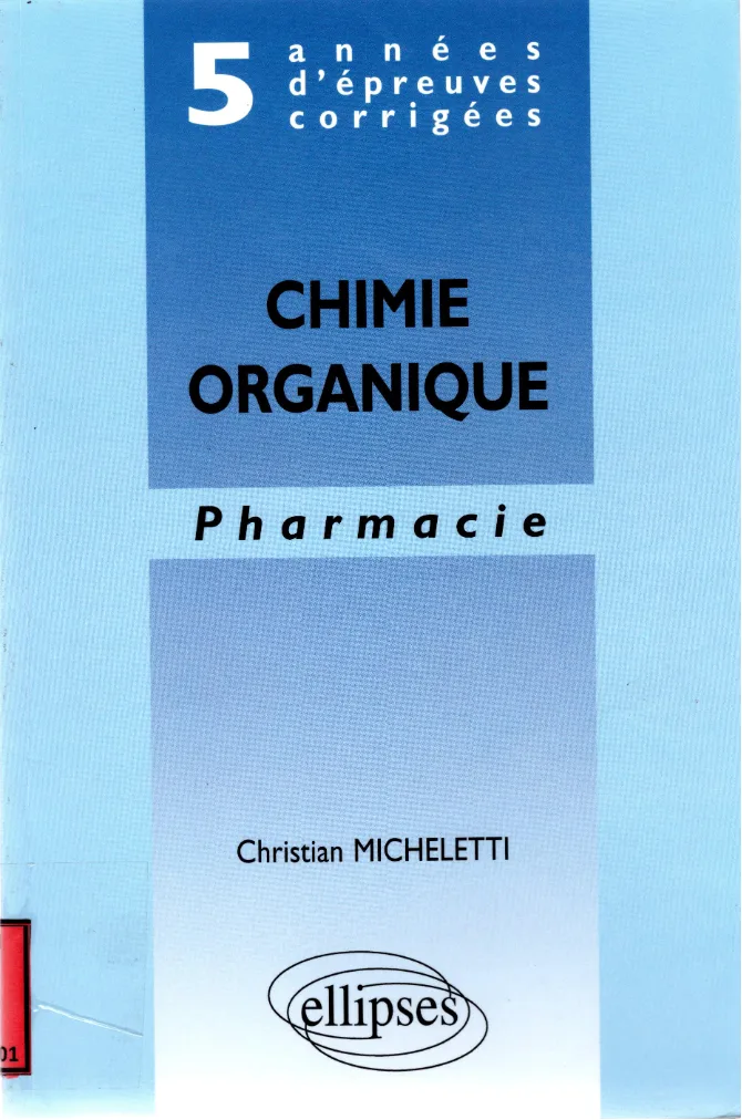 Couverture de Chimie organique