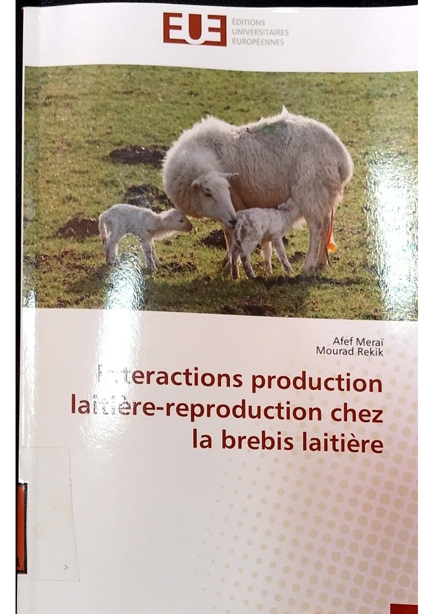 Couverture de Interactions production laitière-reproduction chez la brebis laitière
