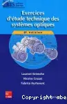 Couverture de Exercices d'étude technique des systèmes optiques