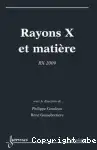 Couverture de Rayons X et matière