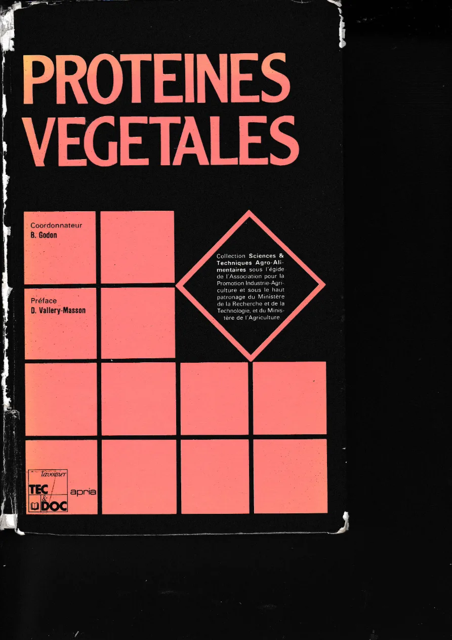 Couverture de Protéines végétales