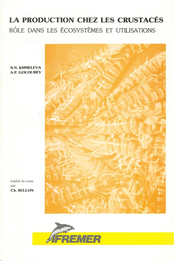 Couverture de La Production chez les crustacés