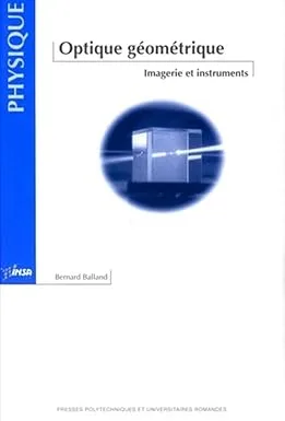 Couverture de Optique géométrique