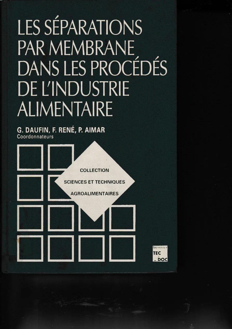 Couverture de La gestion matiéres dans l'industrie laitière