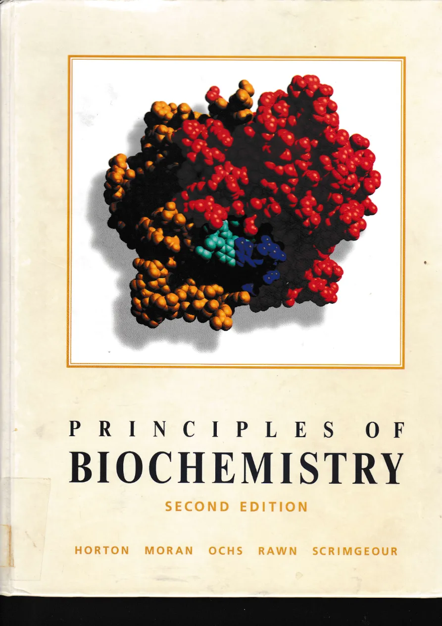 Couverture de Principes of biochemistry