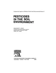 Couverture de Pesticides in the soil environment
