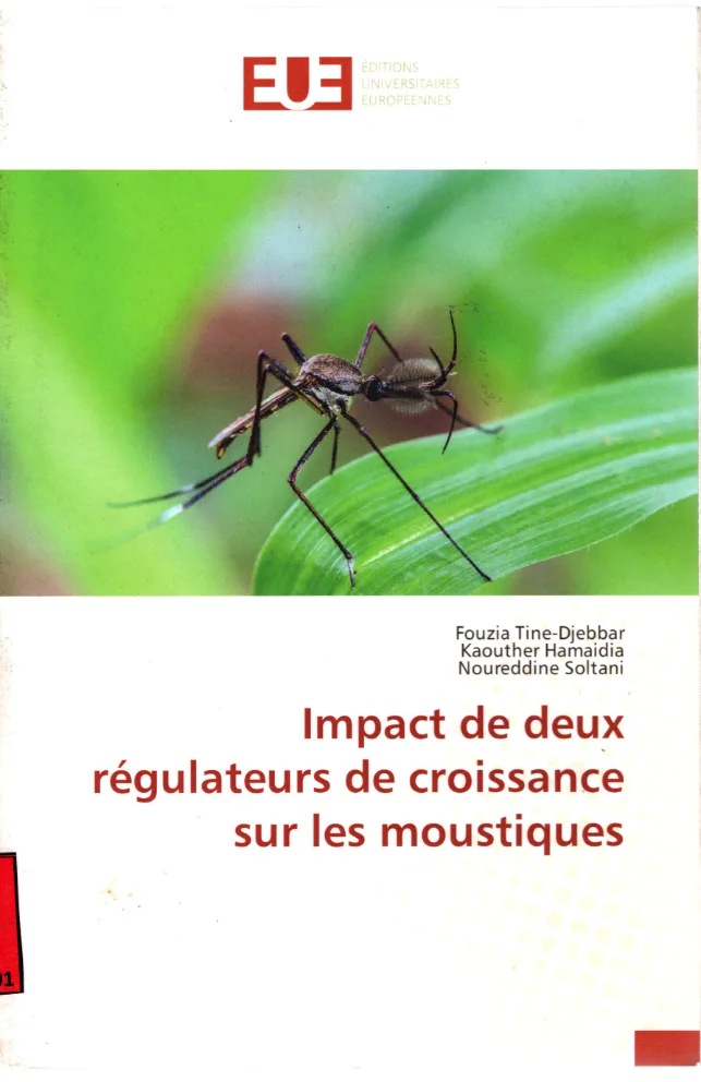 Couverture de Impact de deux régulateurs de croissance sur les moustiques