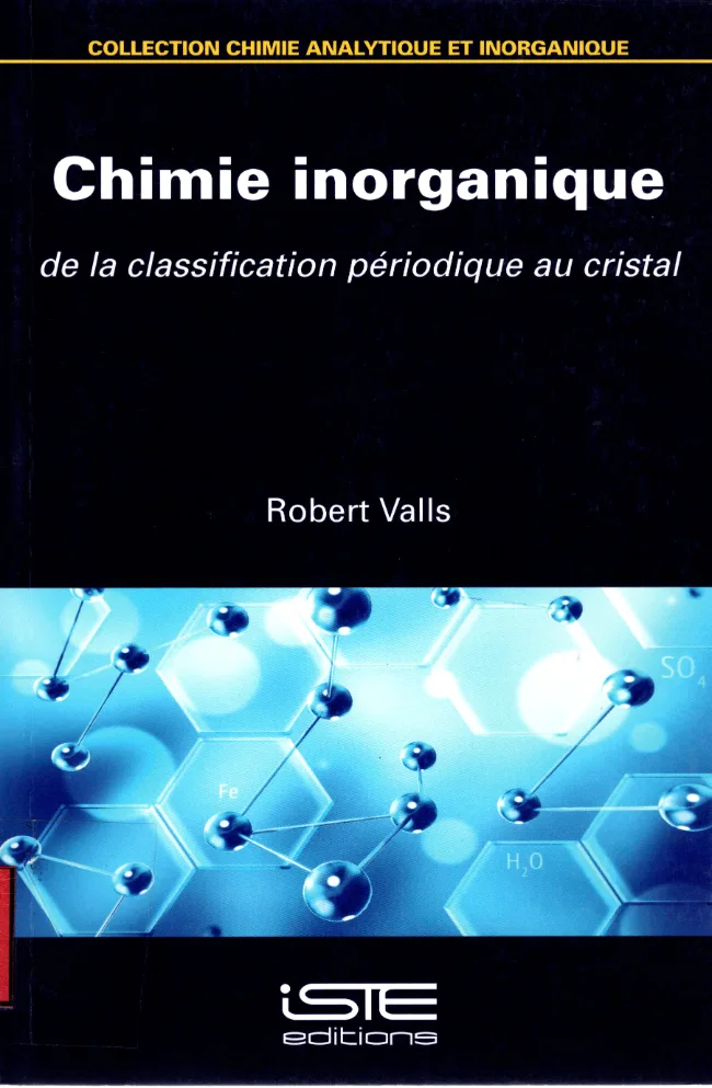 Couverture de Chimie inorganique