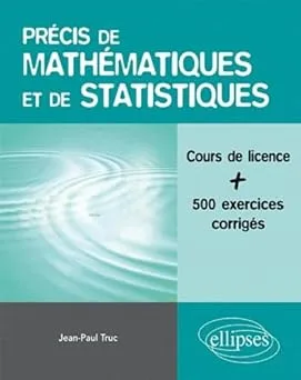 Couverture de Précis de mathématiques et de statistiques