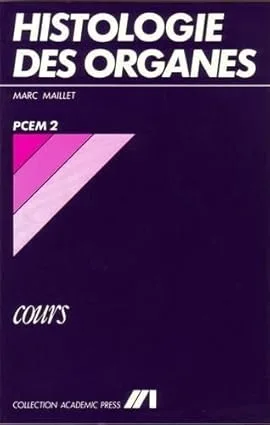 Couverture de Histologie des organes : cours