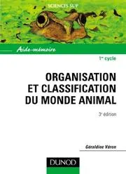 Couverture de Organisation et classification du monde animal